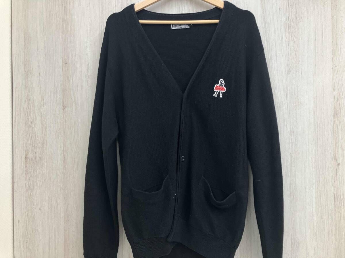 HYSTERIC GLAMOUR カーディガン 黒 ブラック Sサイズ