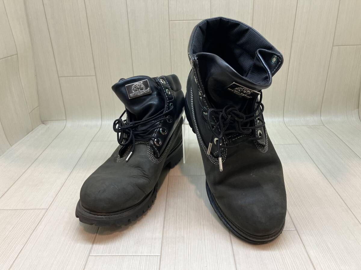 ★ Timberland ティンバーランド ブーツ ロールトップブーツ ブラック 26.5サイズ 冬
