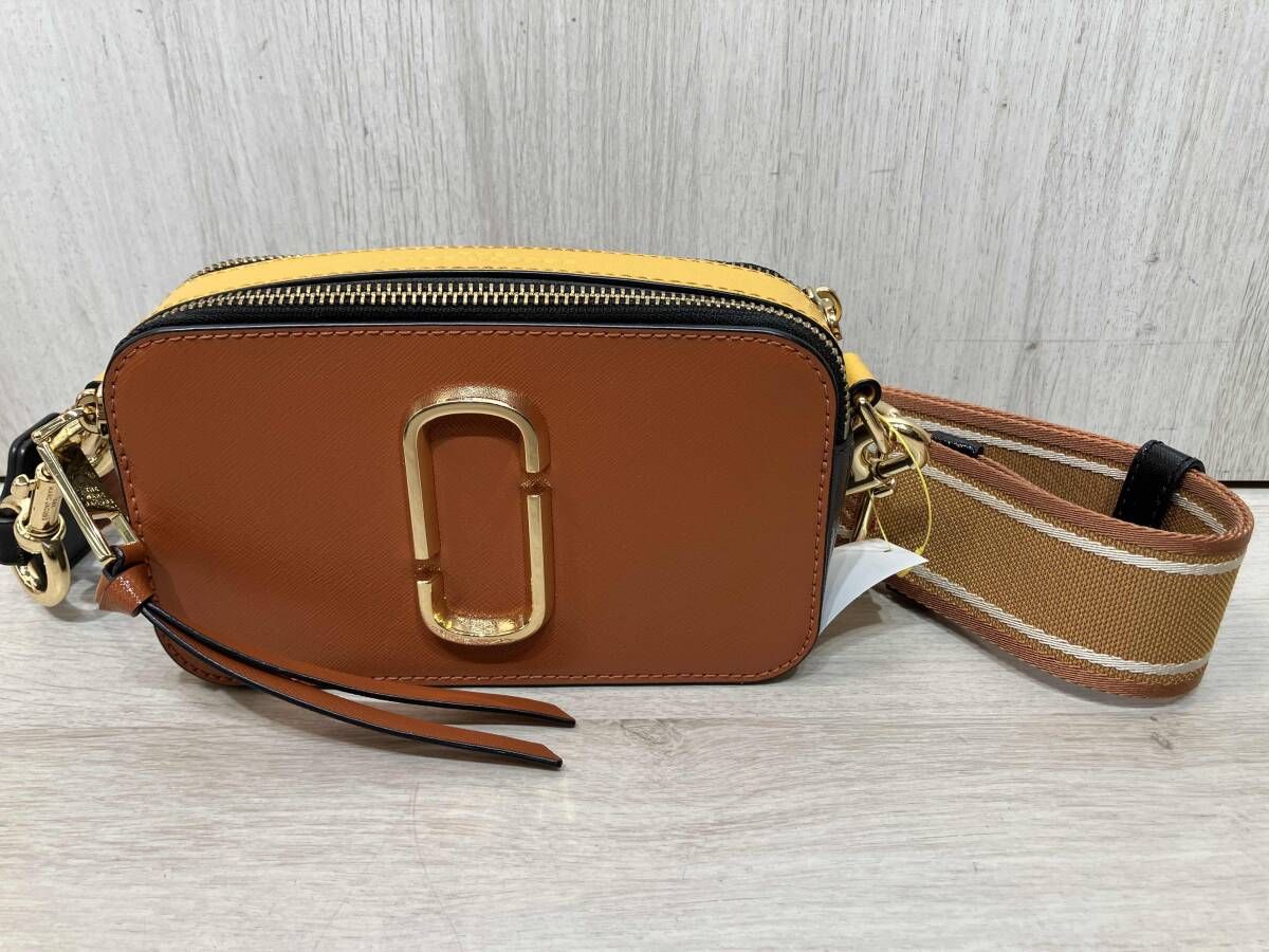 MARC JACOBS ショルダーバッグ　ブラウン　スナップショット　M0012007