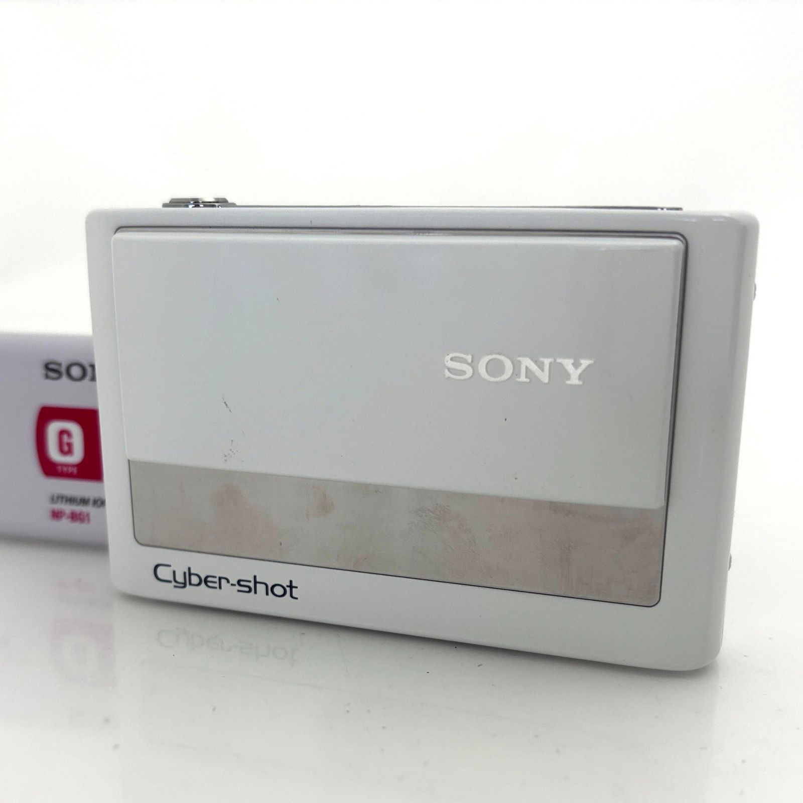 【ソニー】SONY Cyber-shot Super SteadyShot DSC-T20 ホワイト デジタルカメラ #T403