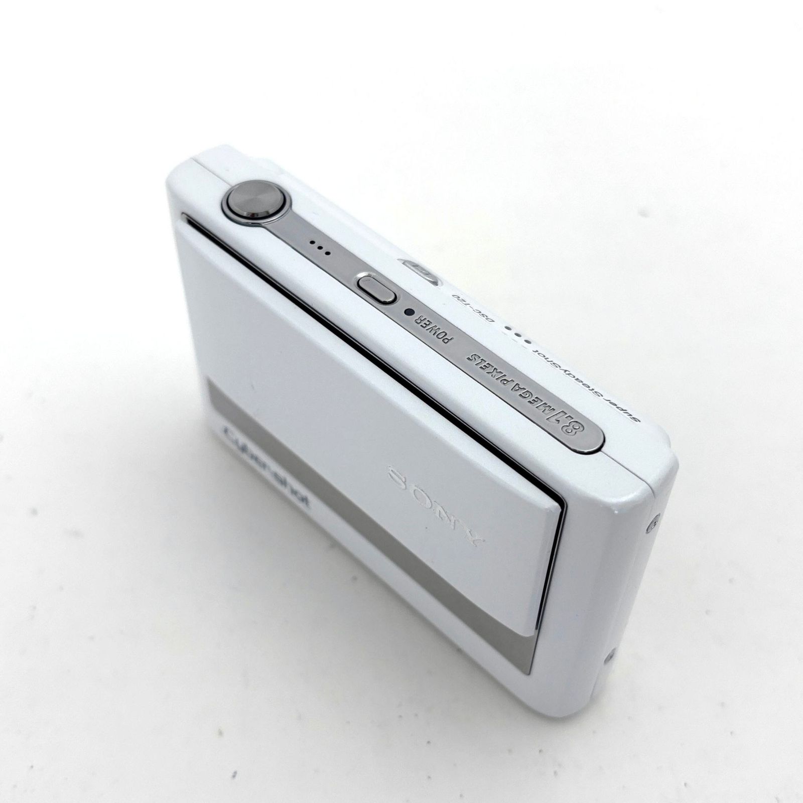ソニー】SONY Cyber-shot Super SteadyShot DSC-T20 ホワイト デジタル 