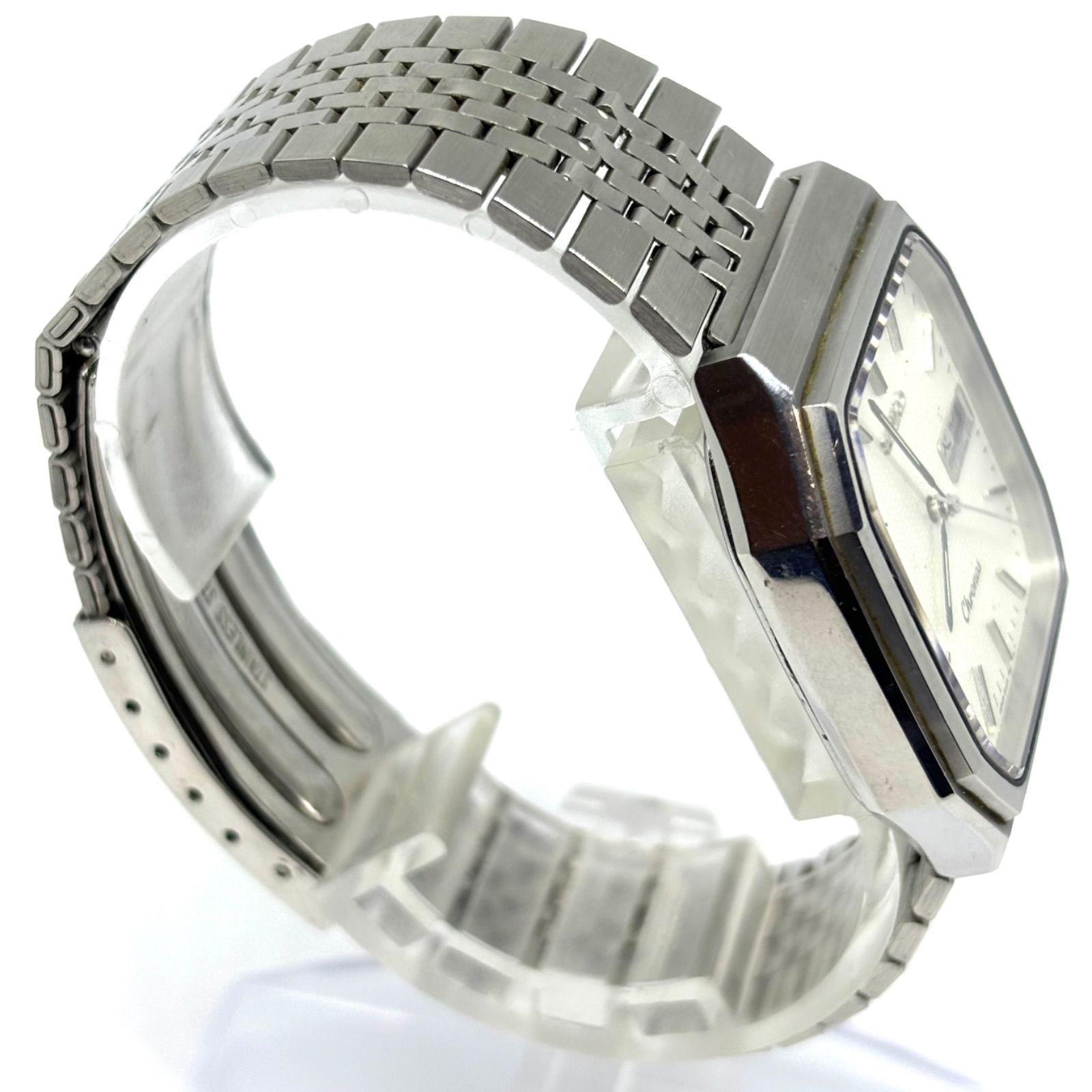 電池切れ】SEIKO セイコー クロノス デイデイト 白文字盤 QZ 5H23-5100