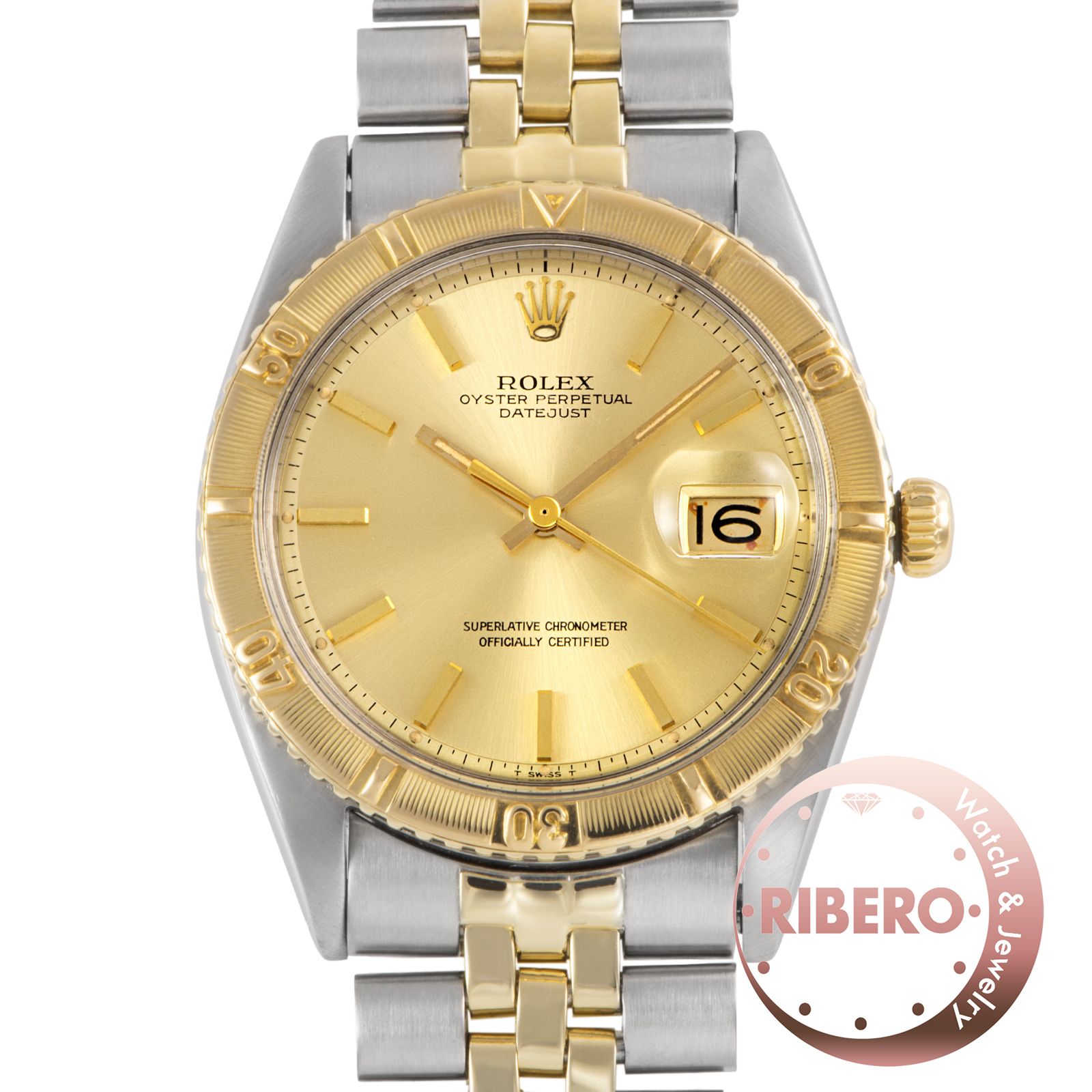 ROLEX ロレックス デイトジャスト サンダーバード 1625 1969年製 SS/YG【中古】