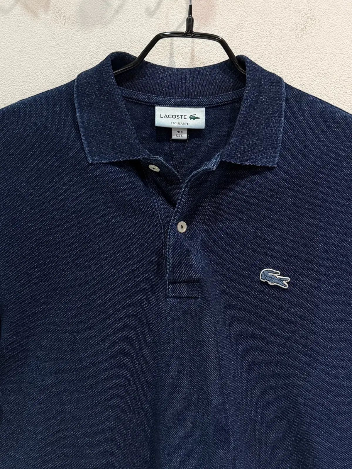 LACOSTE ラコステ POLO ポロシャツ インディゴブルー