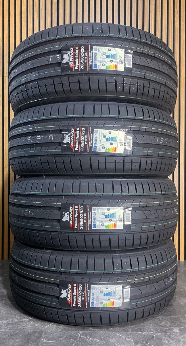 265/50R20 111Y XL ARIVO PREMIO SPORT6 新品 サマータイヤ 4本セット 2026年製 本州 四国 九州 送料無料 265/50/20 夏タイヤ