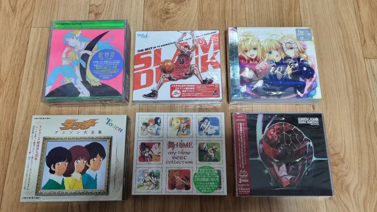 アニメ ベストアルバム 6 種 出品