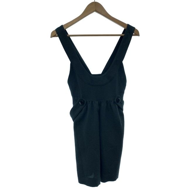 【中古】　JILL STUART　トップス　ビスチェ　レイヤード　ノースリーブ　無地　日本製　古着　/2496
