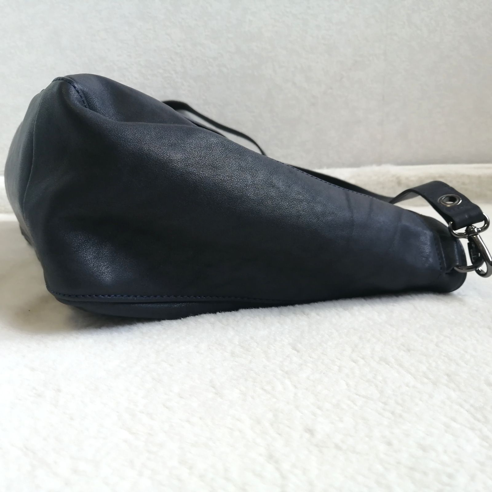 Longchamp ロンシャン◇カーフ レザー 本革◇2way トート ショルダー 