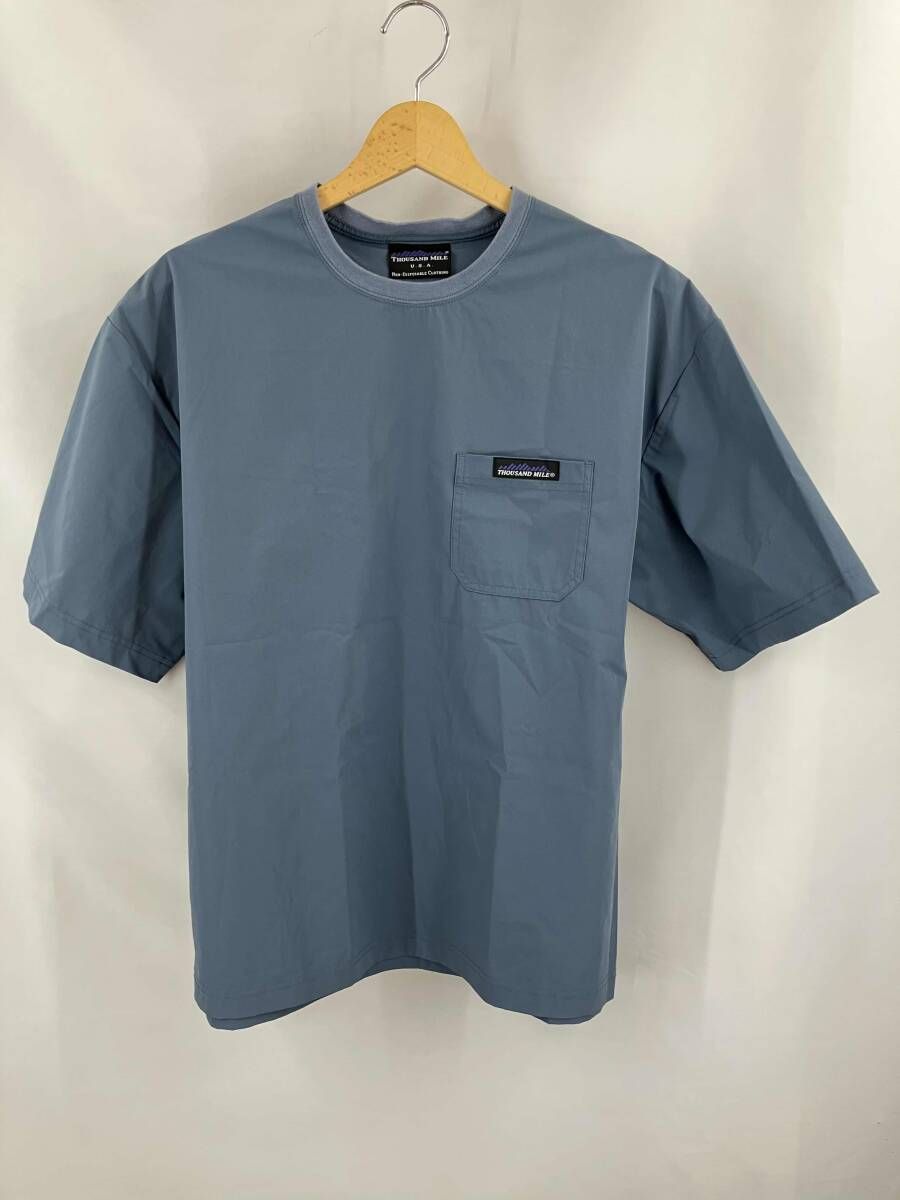 ★ THOUSAND MILE サウザンドマイル TM241NP00091 Tシャツ パンツ 上下セット セットアップ メンズ Sサイズ ブルー系 夏