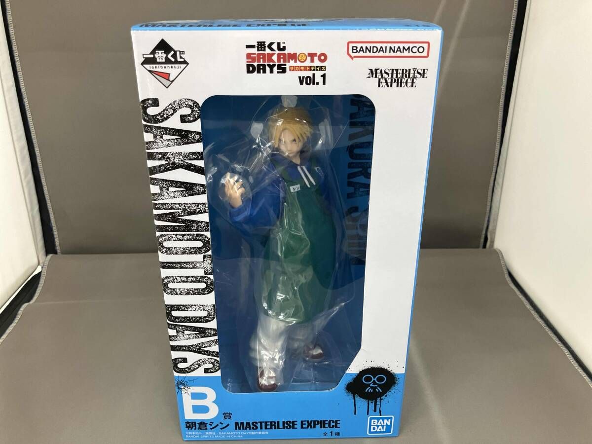 未開封品 B賞 朝倉シン MASTERLISE EXPIECE 一番くじ SAKAMOTO DAYS