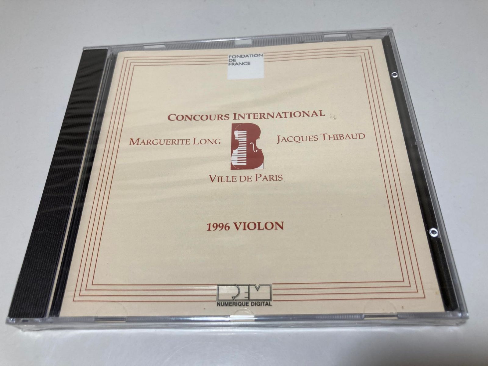 【CD】ロン=ティボー国際音楽コンクール・ヴァイオリン部門・ライヴ