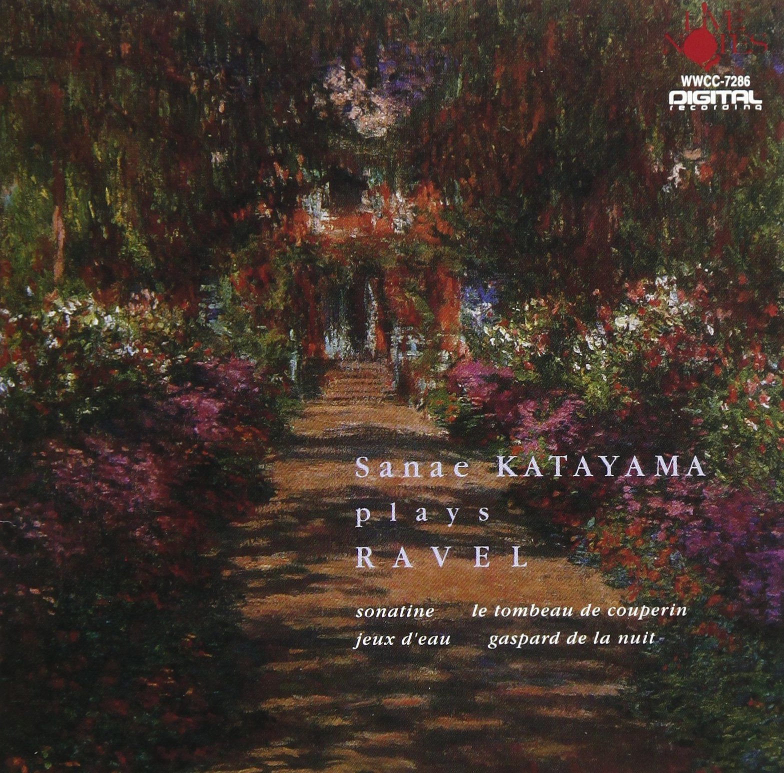 【CD】片山早苗 夜のガスパール ラヴェルピアノ曲集