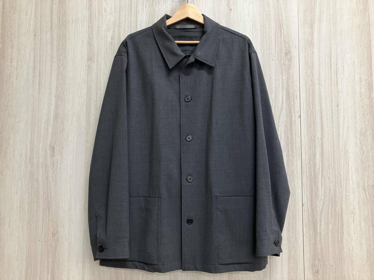 theory セオリー その他ジャケット 02-2309003 BOND WOOL TWILL SELK XXLサイズ ダークグレー