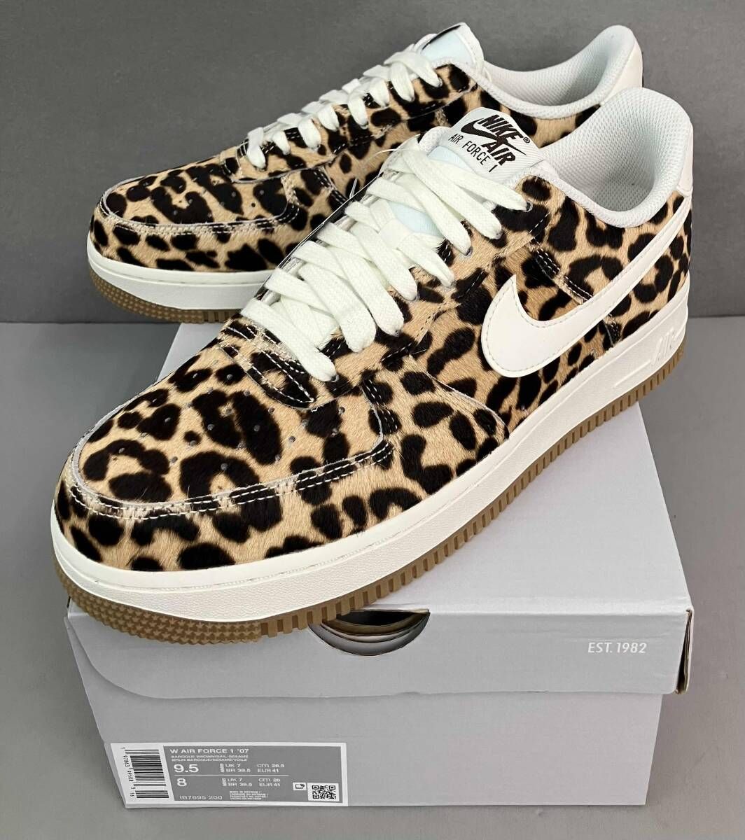 NIKE ナイキ スニーカー 26.5cm レオパード柄 IB7695-200 ウィメンズ エア フォース 1 '07 箱付き