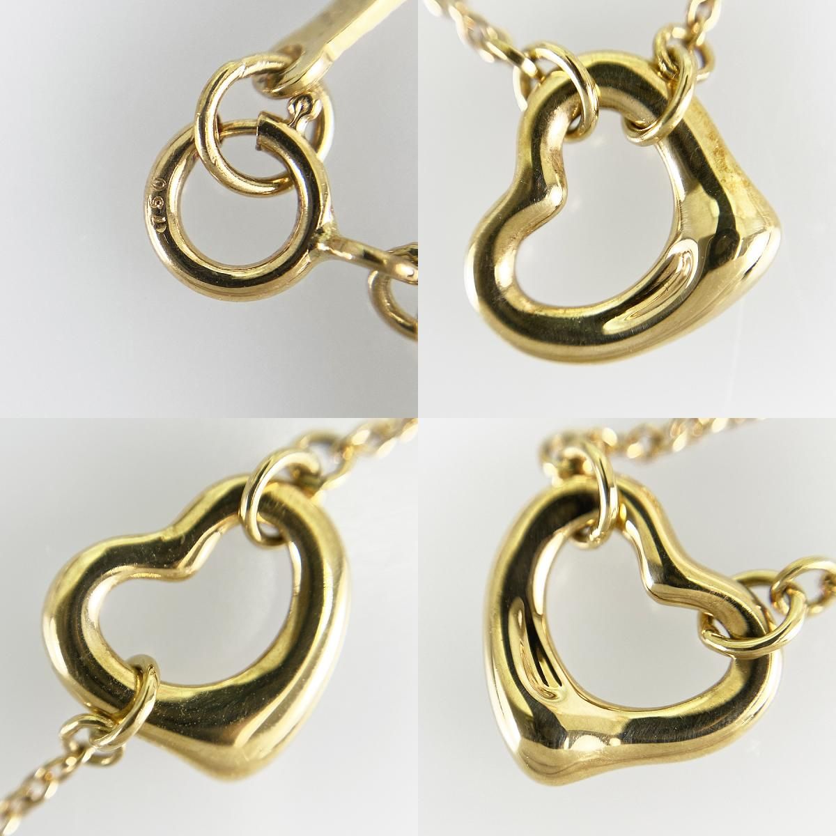 ティファニー TIFFANY&Co. エルサ ペレッティ オープン ハート K18YG