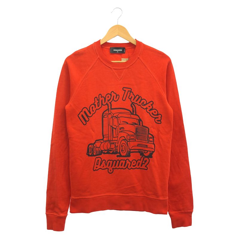 【中古】DSQUARED2 スウェット サイズS S74GU0395 S25030 オレンジ ディースクエアード[19]