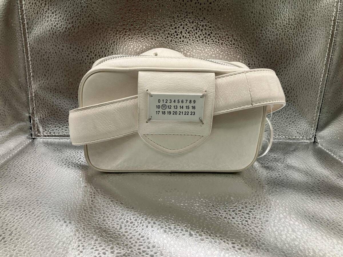 20ss Maison Margiela 11 グラムスラムウエストバッグ ホワイト メゾンマルジェラ