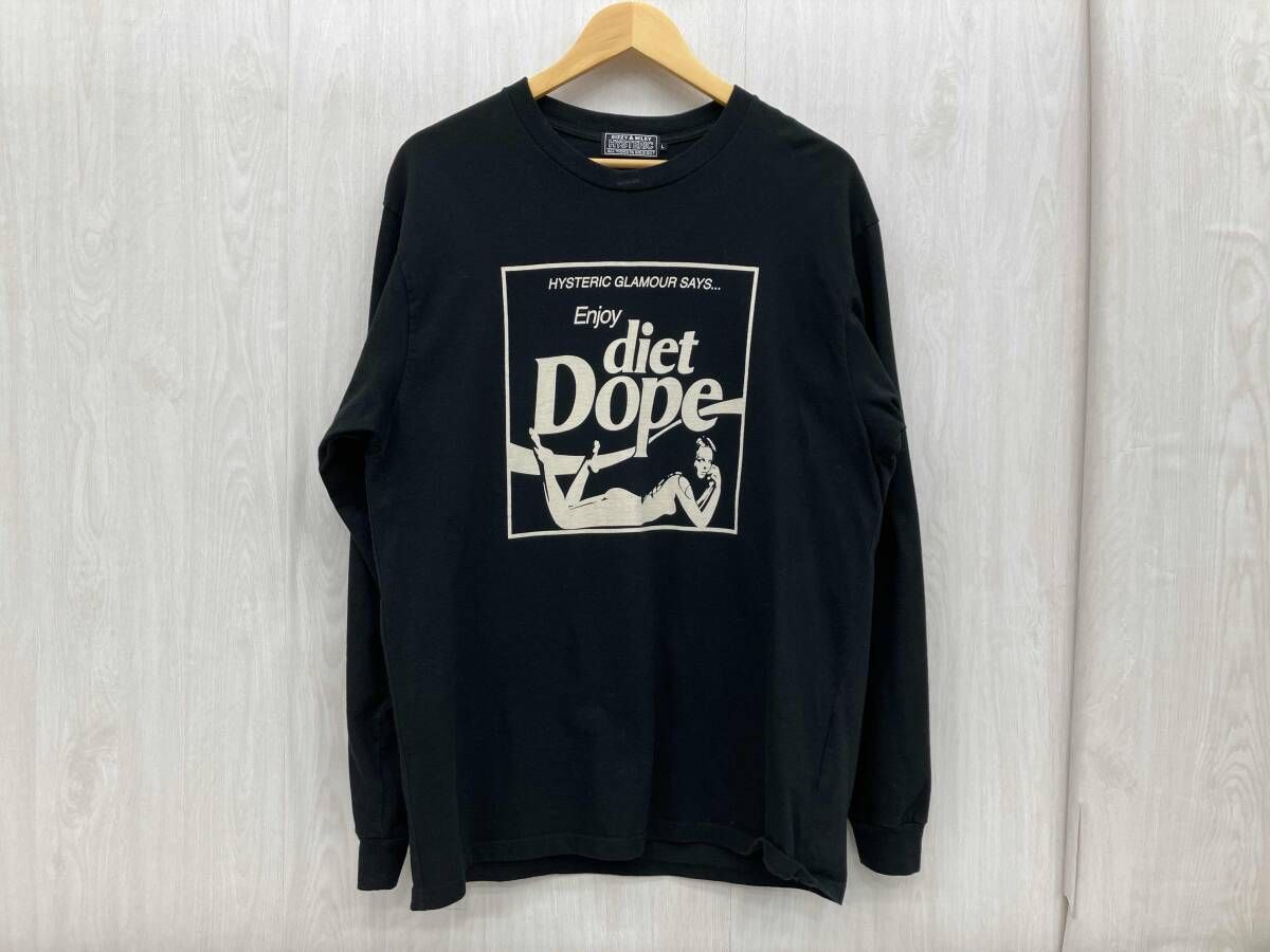 HYSTERIC GLAMOUR ヒステリックグラマー 長袖Tシャツ 02251CL02 メンズ