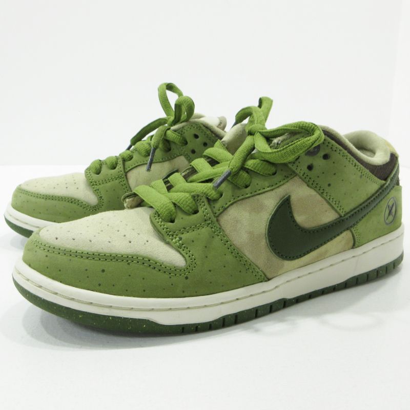 【三重本店】 中古 NIKE | ナイキ スニーカー SB DUNK LOW PRO ダンク プロ クイックストライク 堀米雄斗/抹茶 HF8022-300 グリーン 【126】