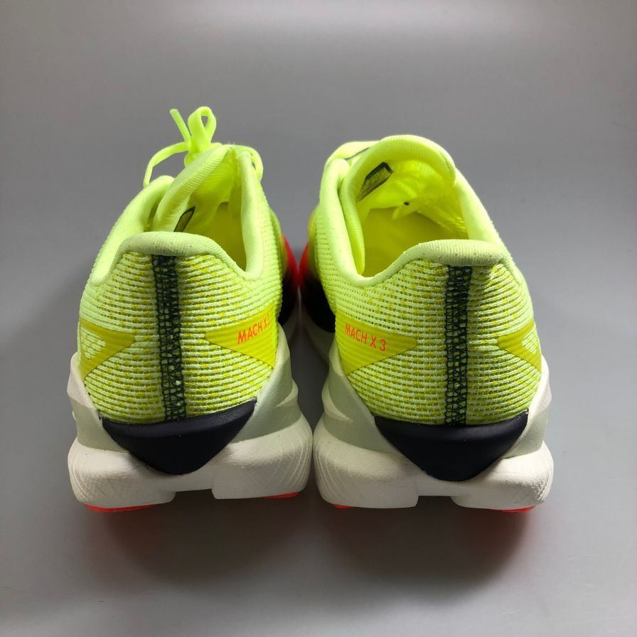 ホカオネオネ ランニングシューズ マッハ X3 イエロー【AFC2】【中古