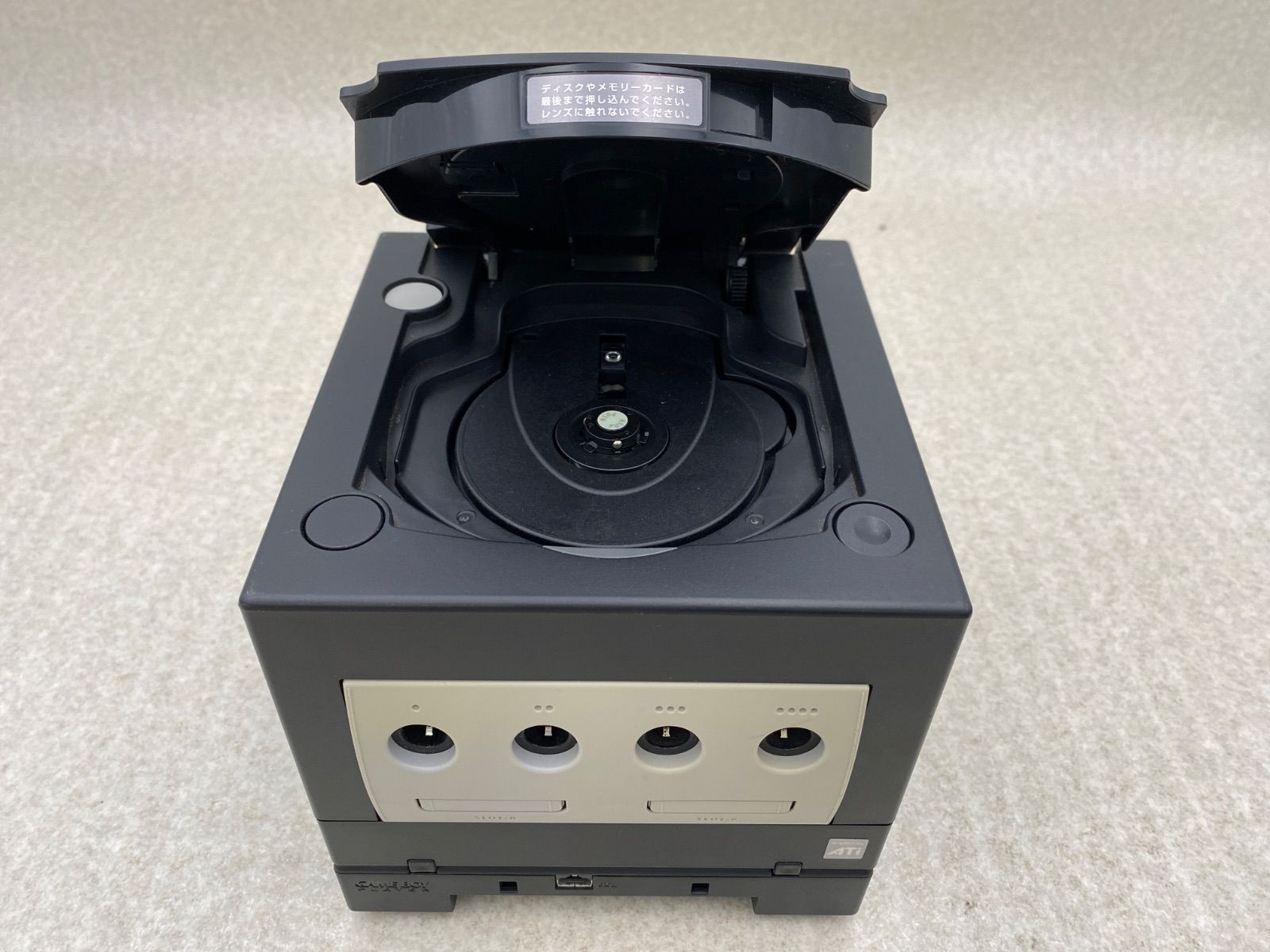 ゲームキューブ 本体 ブラック 動作品 コントローラー4点 ゲームボーイ