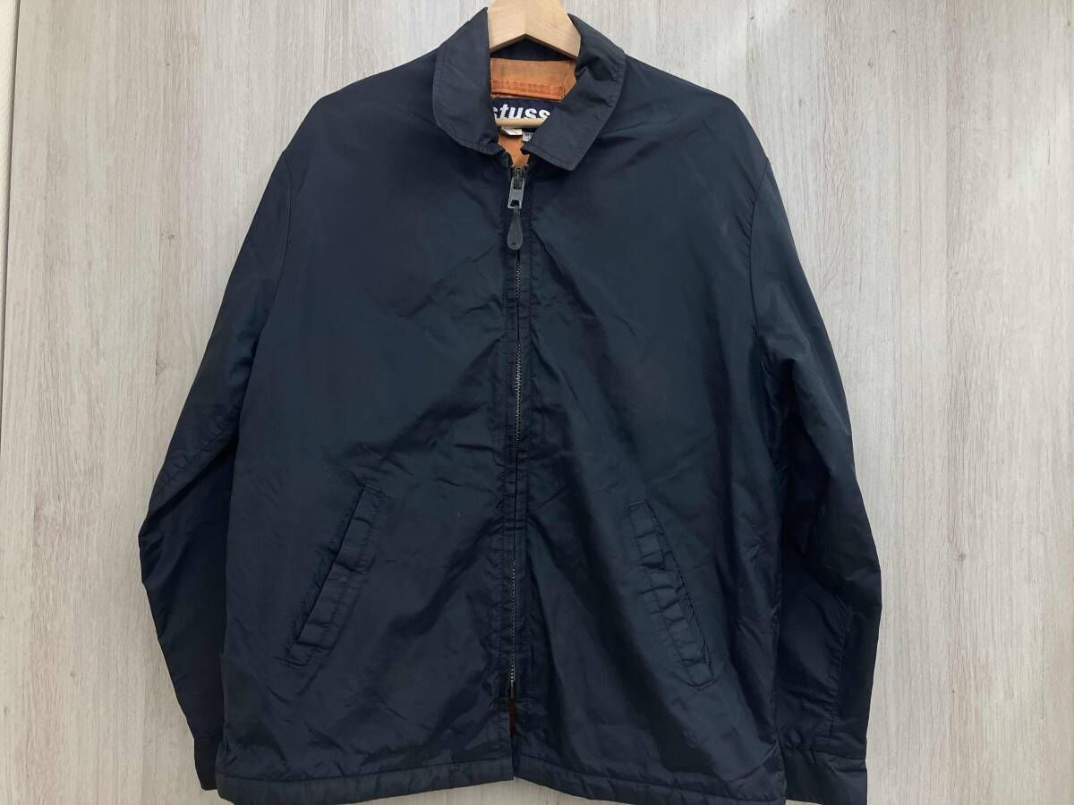 STUSSY ステューシー ブルゾン ナイロン stussy sport Mサイズ ネイビー