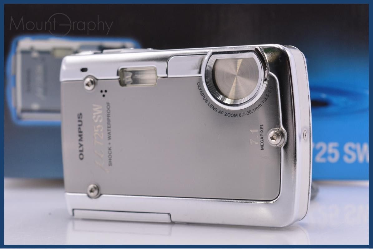 難あり オリンパス OLYMPUS μ 725 SW 元箱付 同梱無料 #am6842