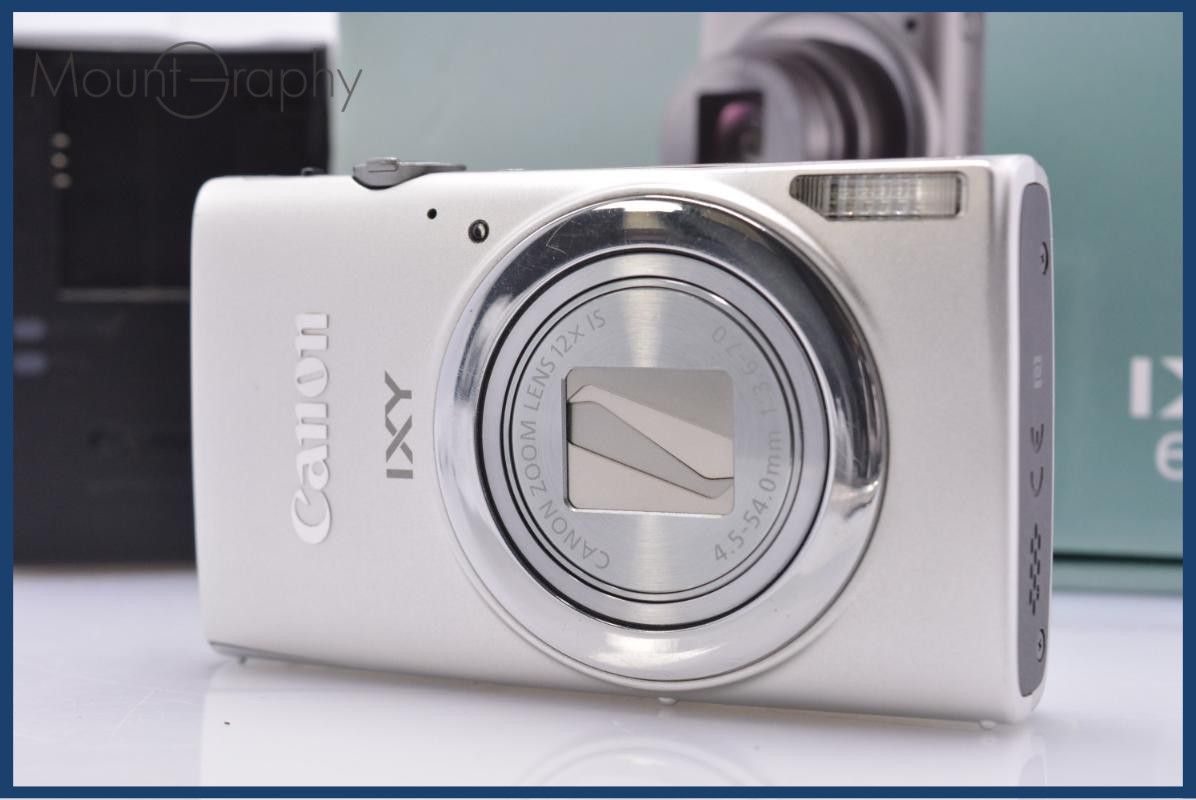【動作保証】 キヤノン Canon IXY 630 12x 元箱、充電器付属 同梱無料 #am6843