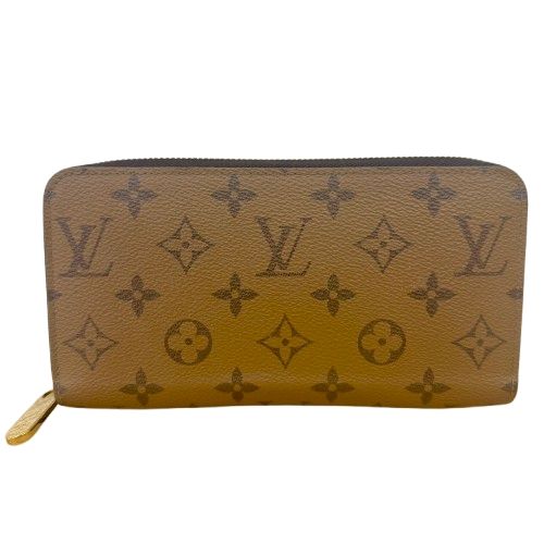 ♪Louis Vuitton ルイヴィトン モノグラムリバース ジッピー・ウォレット M82444 長財布 レディース