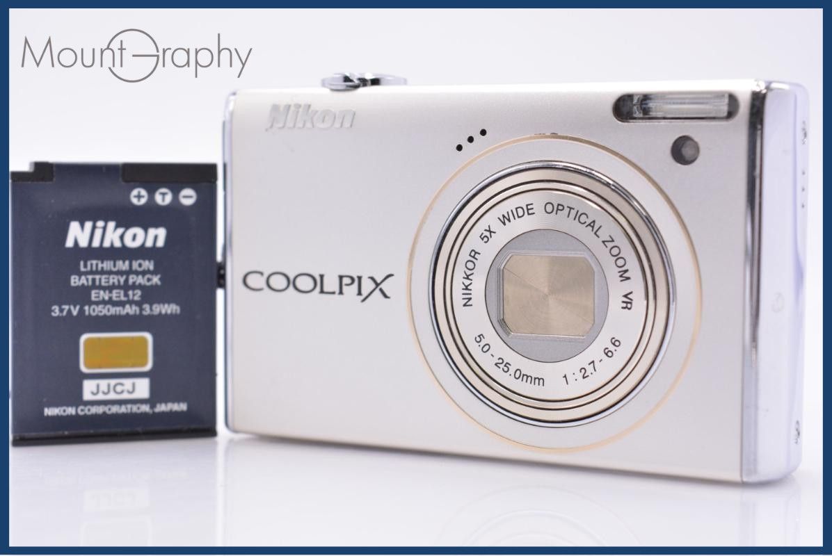 【動作保証】 ニコン Nikon COOLPIX S640 5x バッテリー付属 同梱無料 #am6850