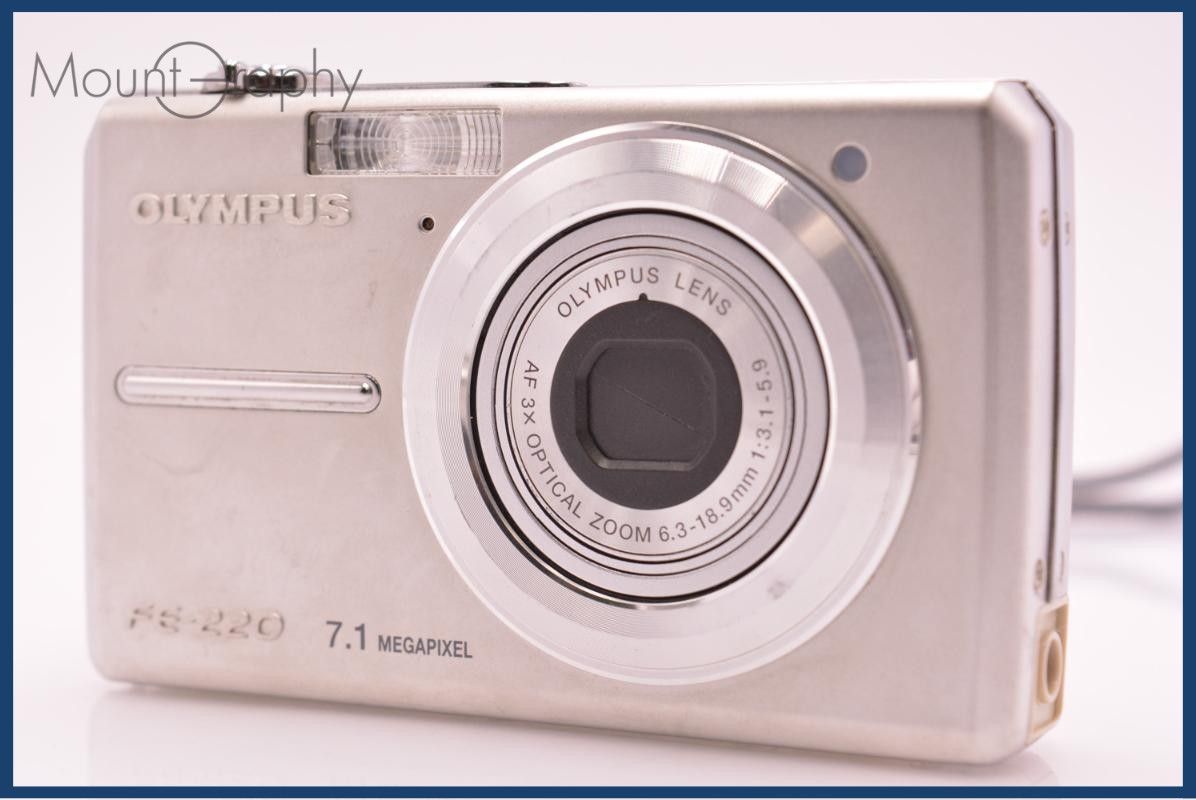 難あり オリンパス OLYMPUS FE-220 3x 同梱無料 #am6858