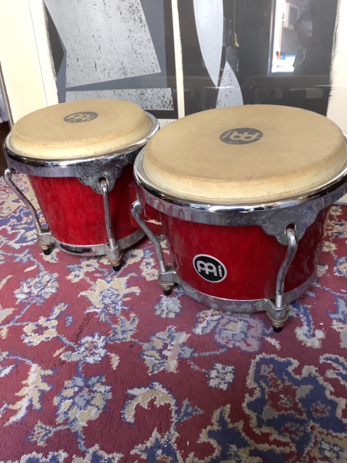 マイネル MEINL マイネル パーカッション 民族楽器 ボンゴ RED レッド