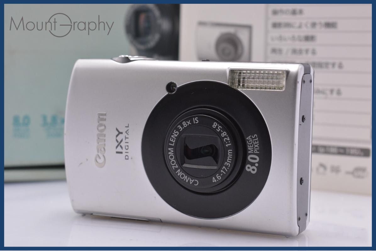 難あり キヤノン Canon IXY DIGITAL 910 IS 3.8x 元箱、取扱説明書付属 同梱無料 #am6885