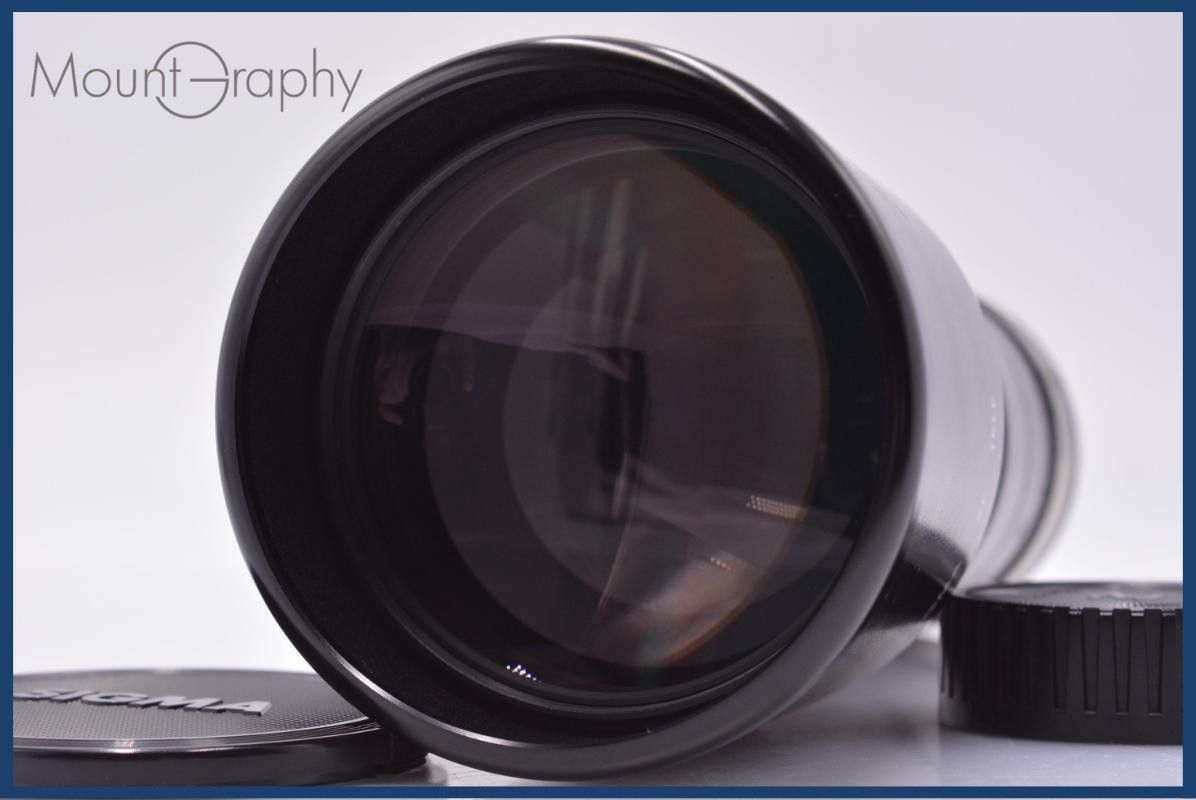 【動作保証】 シグマ SIGMA AF TELE 400mm F5.6 前後キャップ付 ニコンF用(AF) 同梱無料 #am6917
