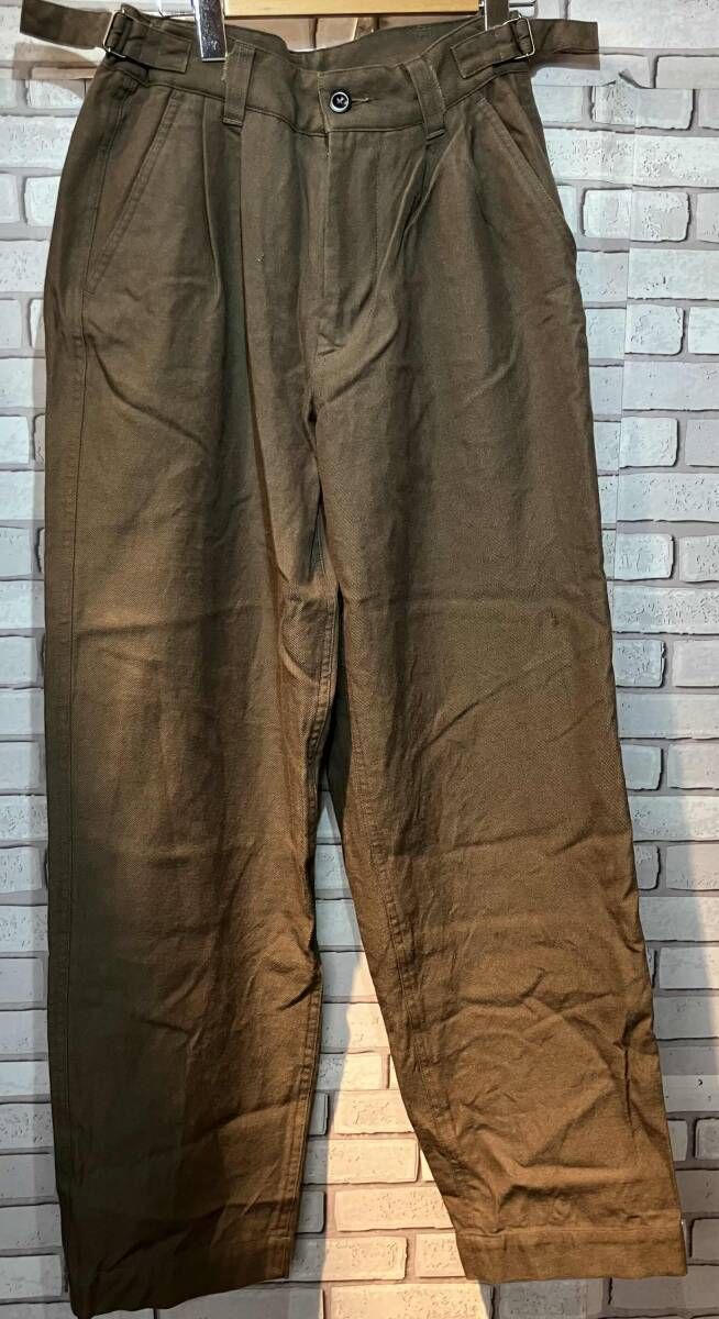 MHL. エムエイチエル ロングパンツ ウールパンツ トラッド＆ベーシック ブラウン