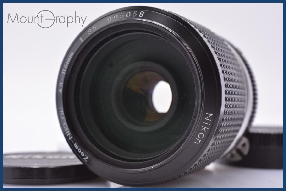 【動作保証】 ニコン Nikon Zoom-NIKKOR 43-86mm F3.5 Ai 前後キャップ付 同梱無料 #am6976