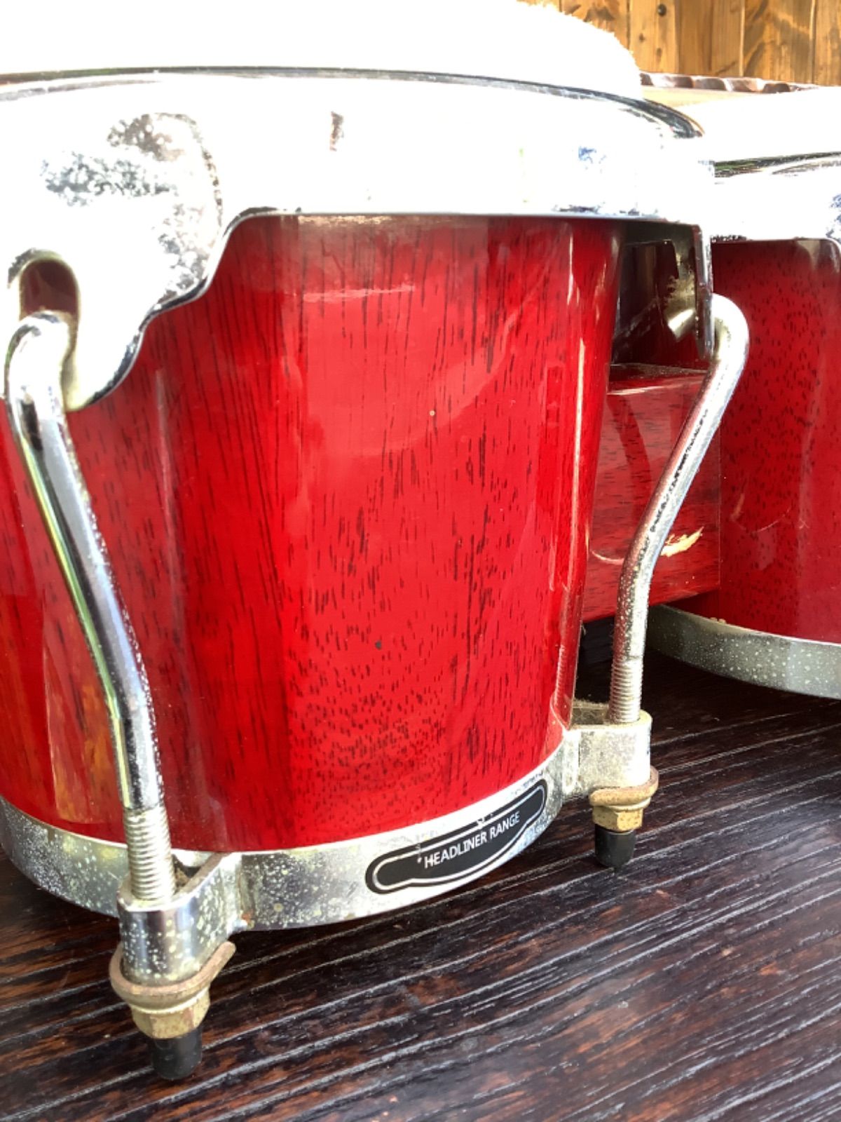 マイネル MEINL マイネル パーカッション 民族楽器 ボンゴ RED レッド