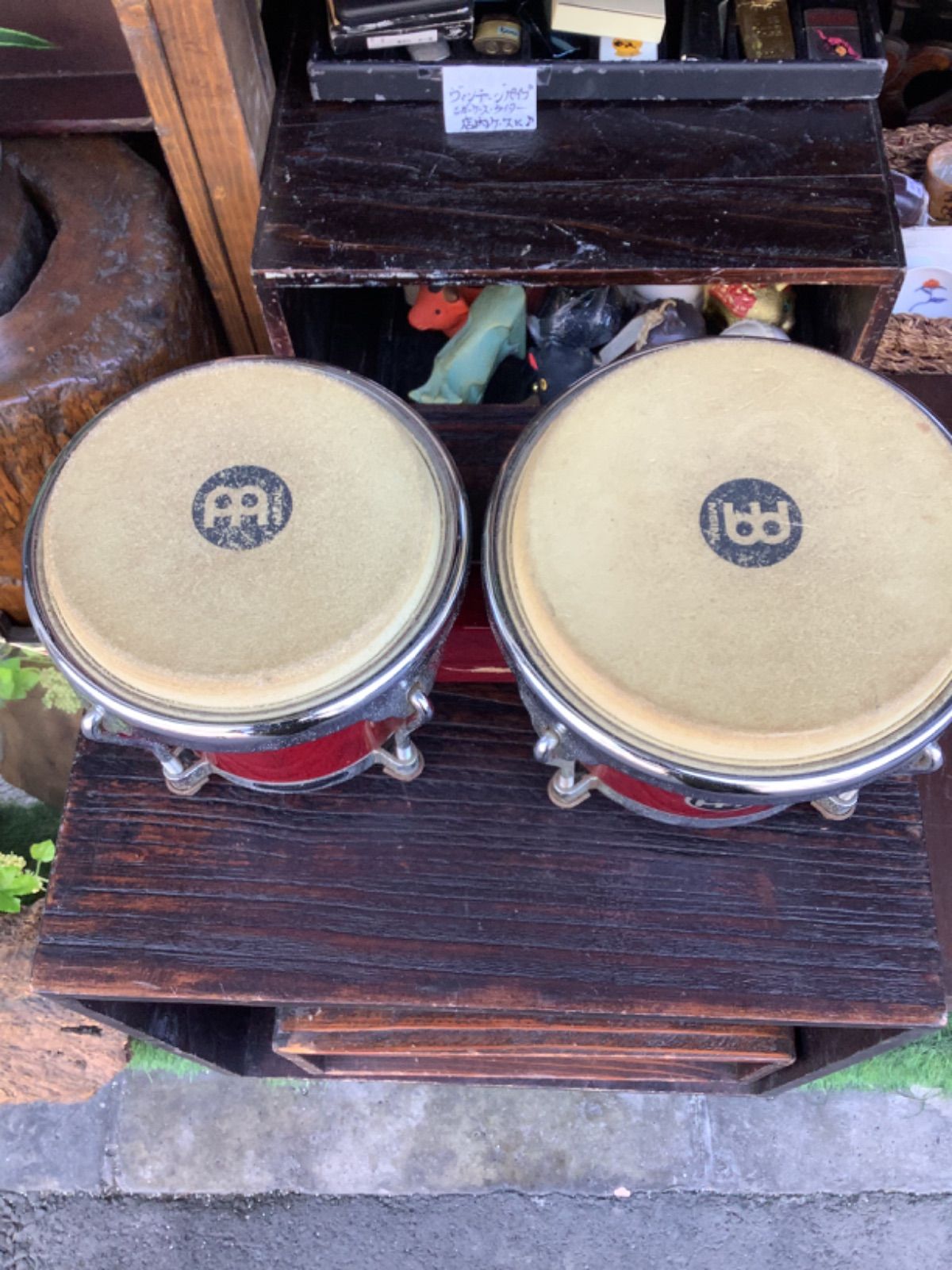 マイネル MEINL マイネル パーカッション 民族楽器 ボンゴ RED レッド