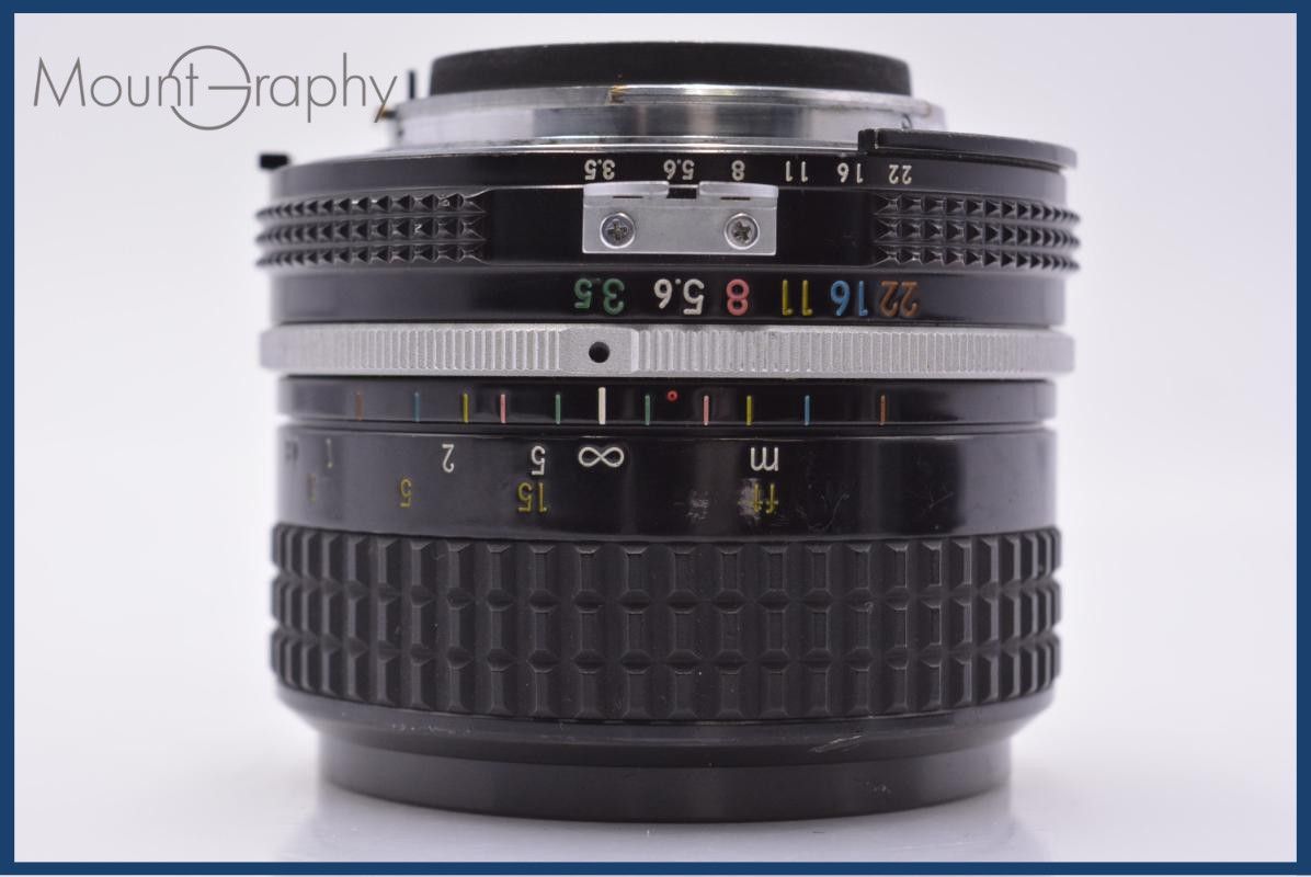 【動作保証】 ニコン Nikon NIKKOR 28mm F3.5 Ai 前後キャップ付 同梱無料 #am5186 ニコン Nikon NIKKOR 28mm F3.5 Ai 前後キャップ&レンズフィルター付