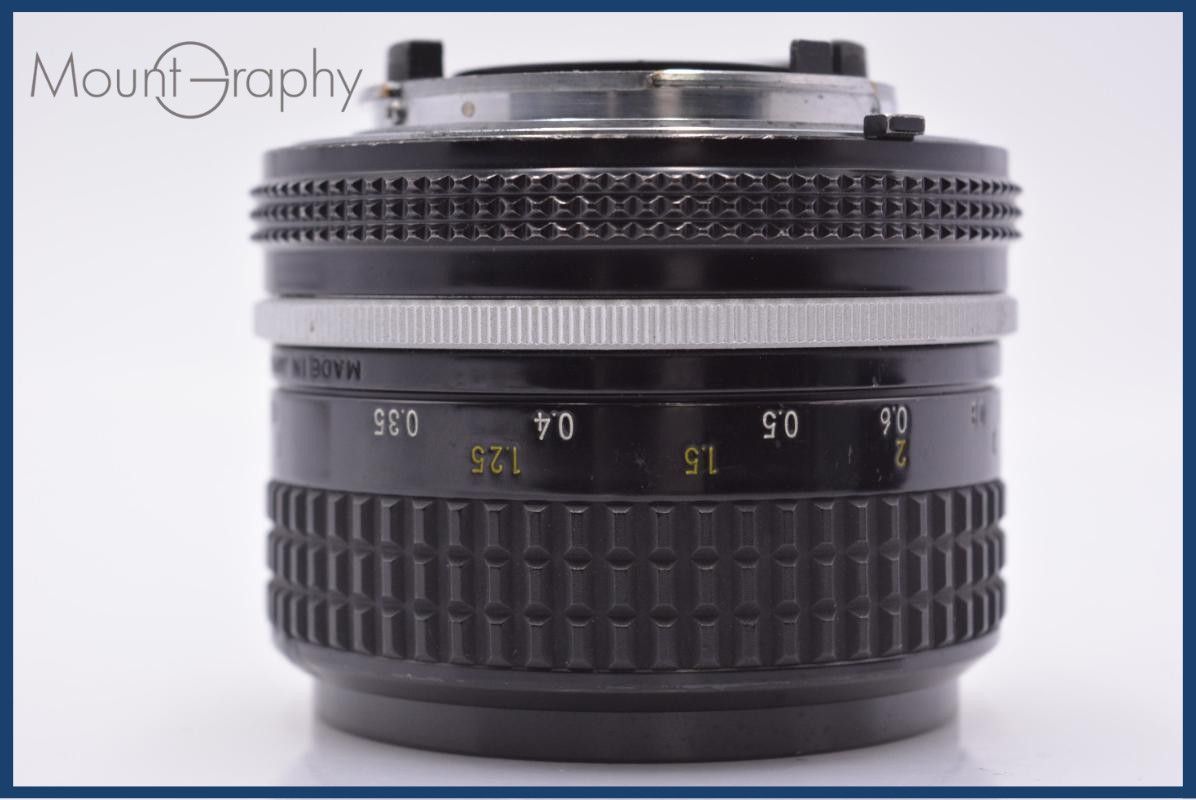 ニコン Nikon NIKKOR 28mm F3.5 Ai 前後キャップ&レンズフィルター付