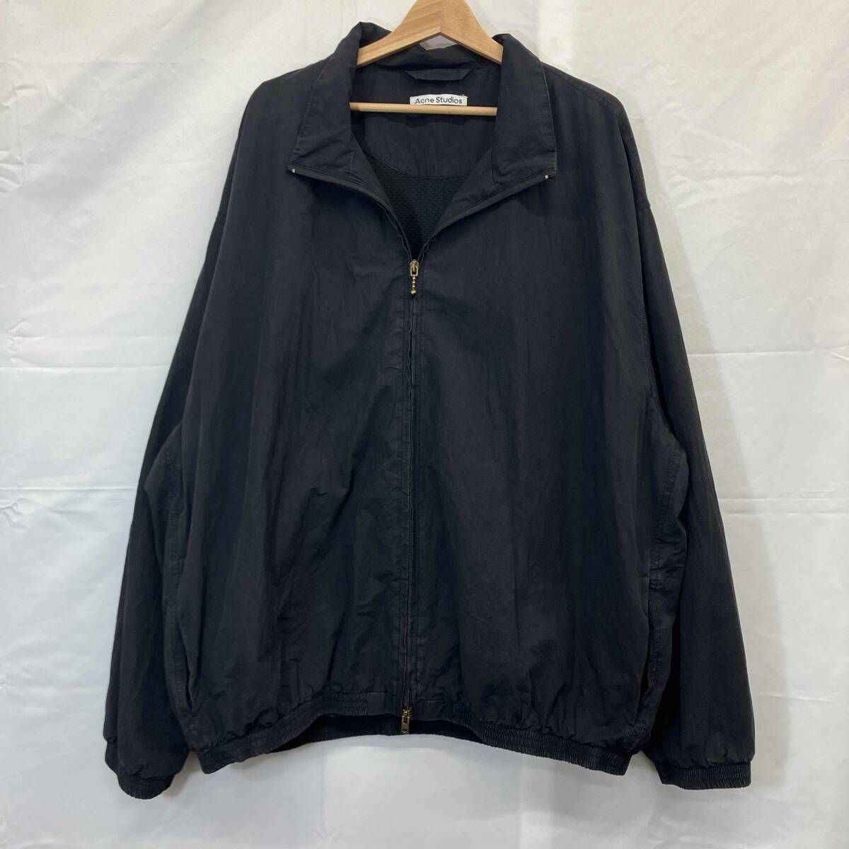 ACNE STUDIOS / アクネ ストゥディオズ / ブルゾン / ロゴジッパージャケット / サイズL / ブラック