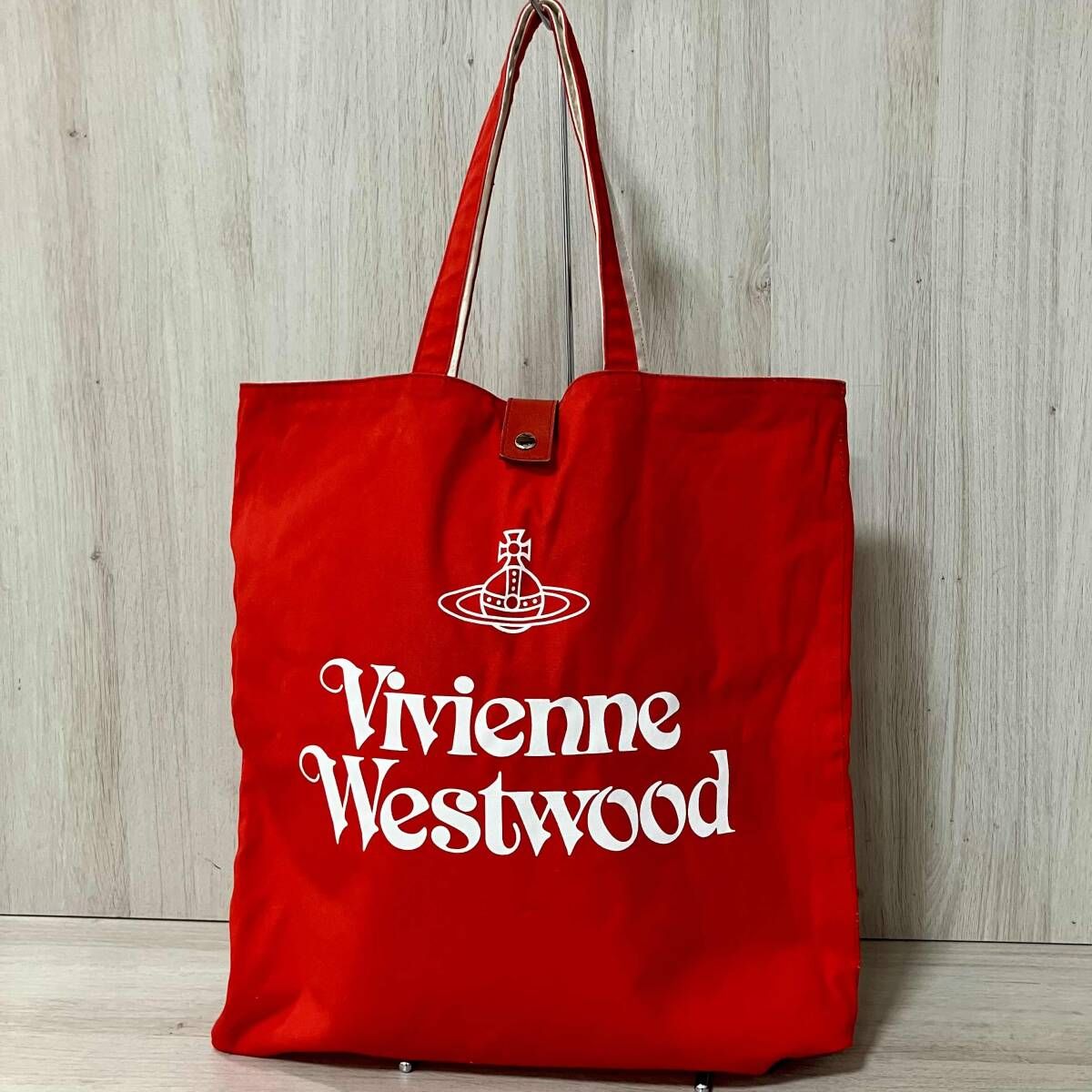 【値下げ中】Vivienne Westwood レッド トートバッグ VIVIENNE WESTWOOD/トートバッグ 希少 ヴィヴィアンウエストウッド