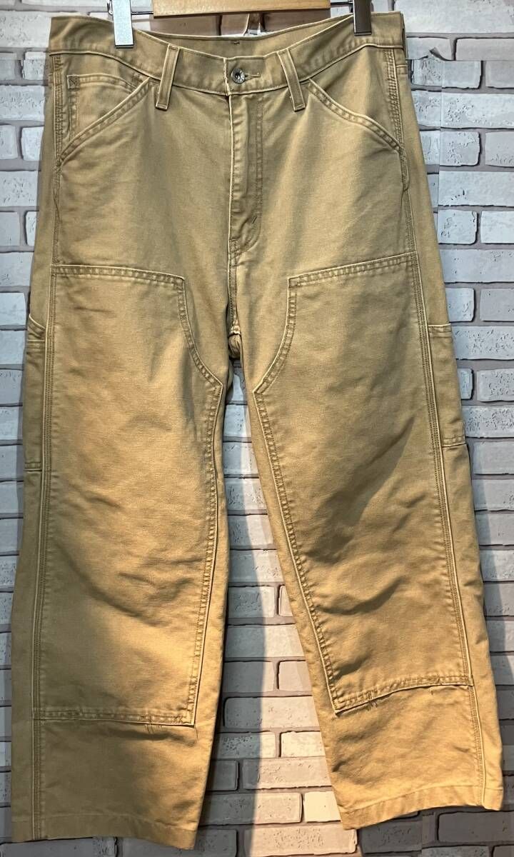 LEVI’S リーバイス ロングパンツ A7367-0010 568 ダブルニー サイズW30 アメカジ カーキ