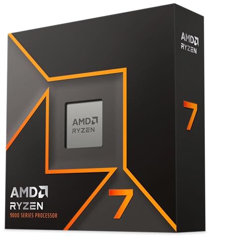 100-100001404WOF [Ryzen 7 9700X (8C/16T、3.8GHz、TDP 65W、AM5、Radeon Graphics) BOX W/O cooler]t