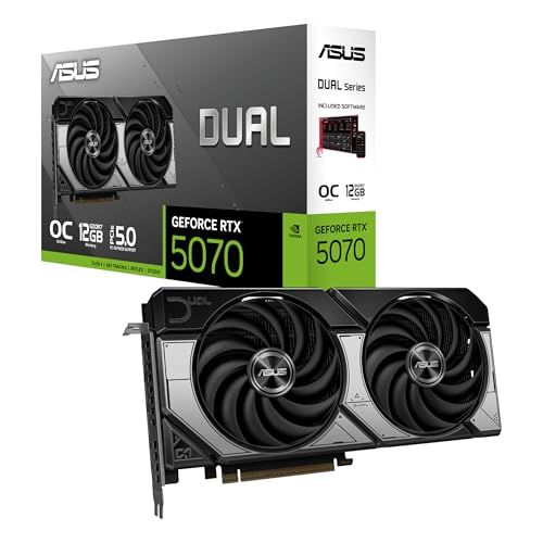 ASUS Dual GeForce RTX 5070 12GB GDDR7 OC Edition ビデオカード DUAL-RTX5070-O12G 国内正規代理店品t