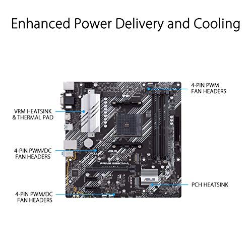 ASUS AMD B550 搭載 AM4 対応 マザーボード PRIME B550M-A【MicroATX