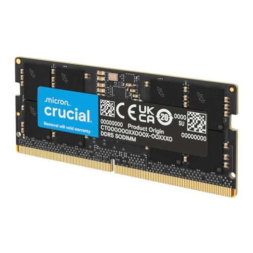 crucial 16GB DDR5-5600 SODIMM CL46(16Gbit) CT16G56C46S5t