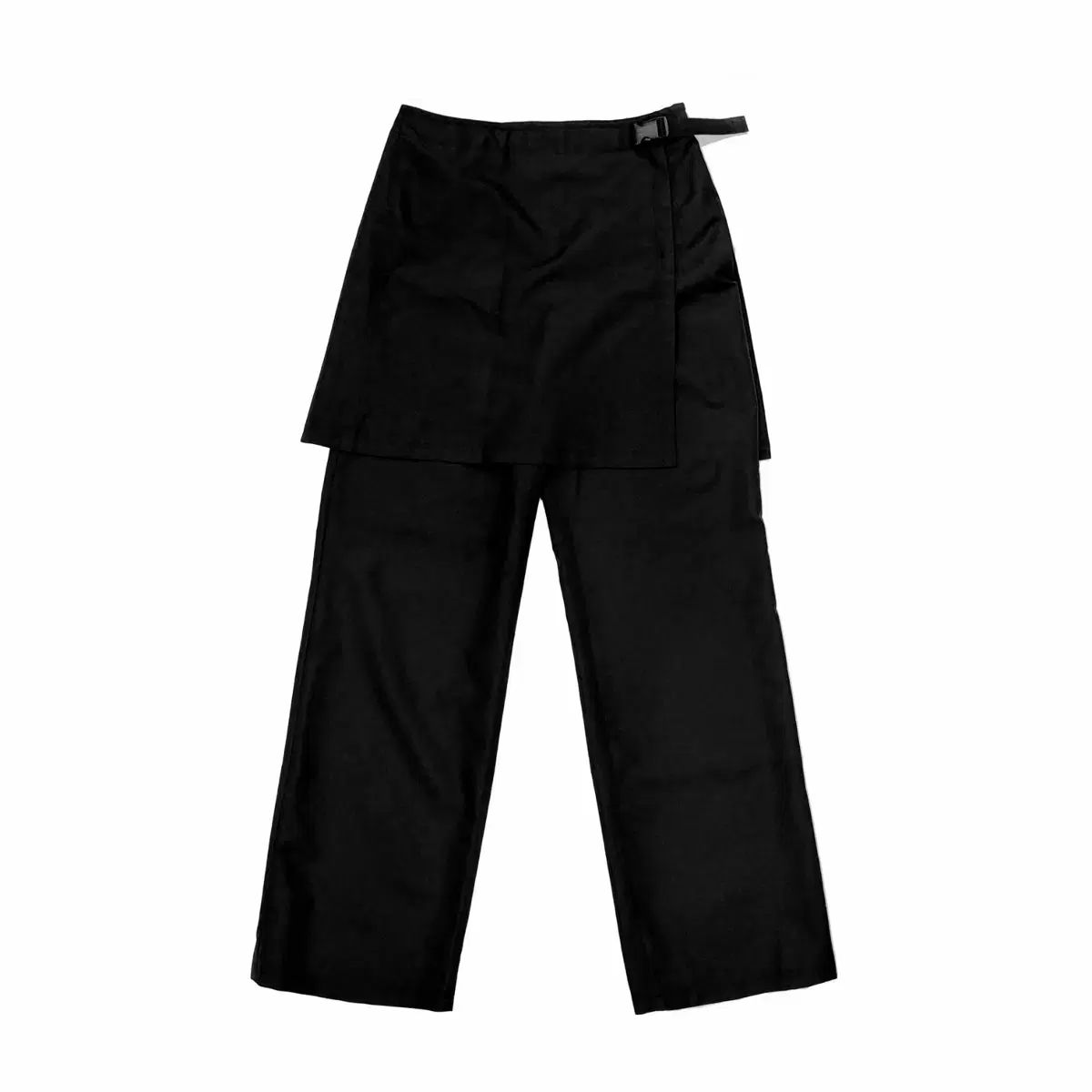 ジチョイ SS26 TRAINER SKIRT TROUSERS (BLACK)