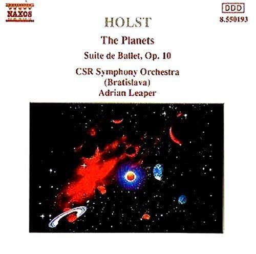 【CD】ホルスト:組曲「惑星」Op.32/バレエ組曲変ホ長調Op.10