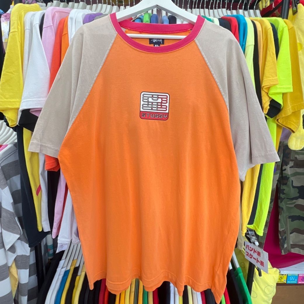 STUSSY 90s USA製 ラグランT ステューシー